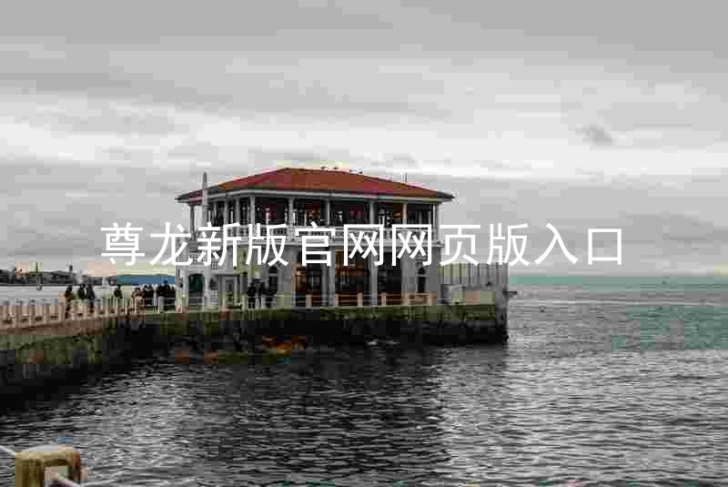 尊龙新版官网网页版入口